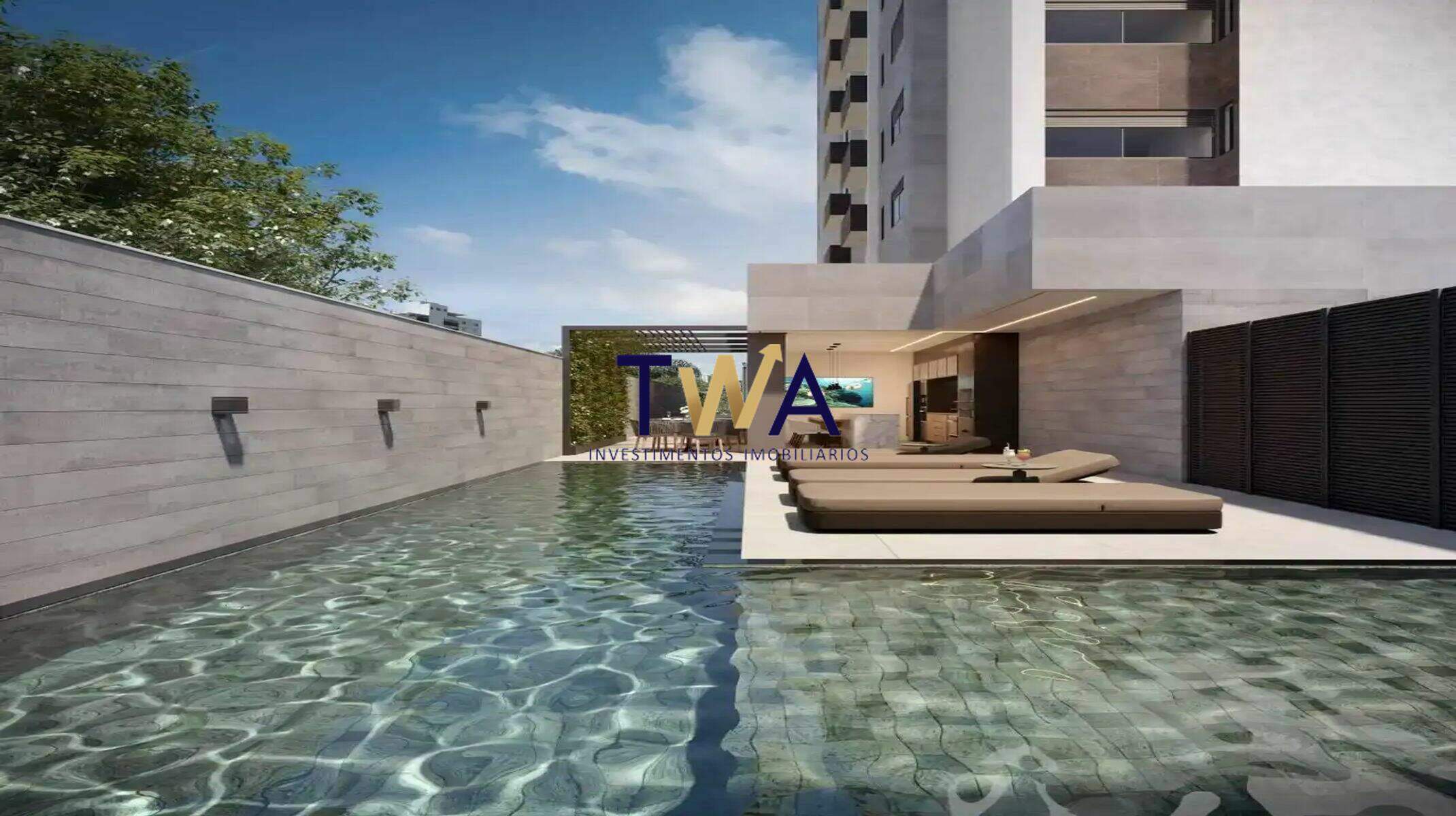 Apartamento, Lyon, Prado, à venda, TWA Investimentos. : Piscina