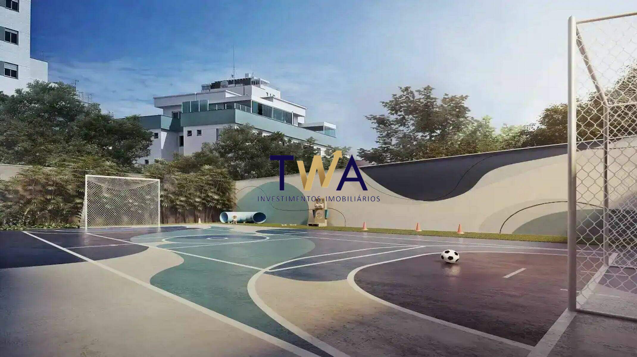 Apartamento, Lyon, Prado, à venda, TWA Investimentos. : Quadra poliesportiva