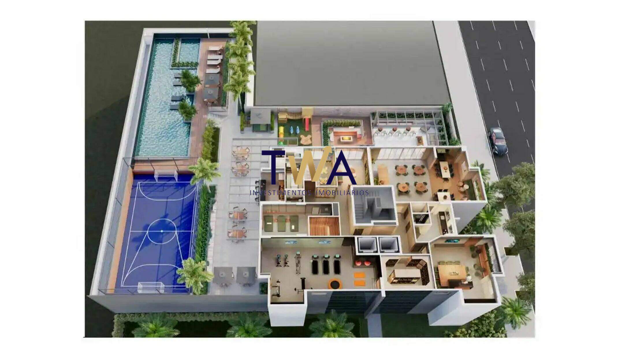 Apartamento, Martim 440, Santo Agostinho, à venda, TWA Investimentos. : Lazer completo