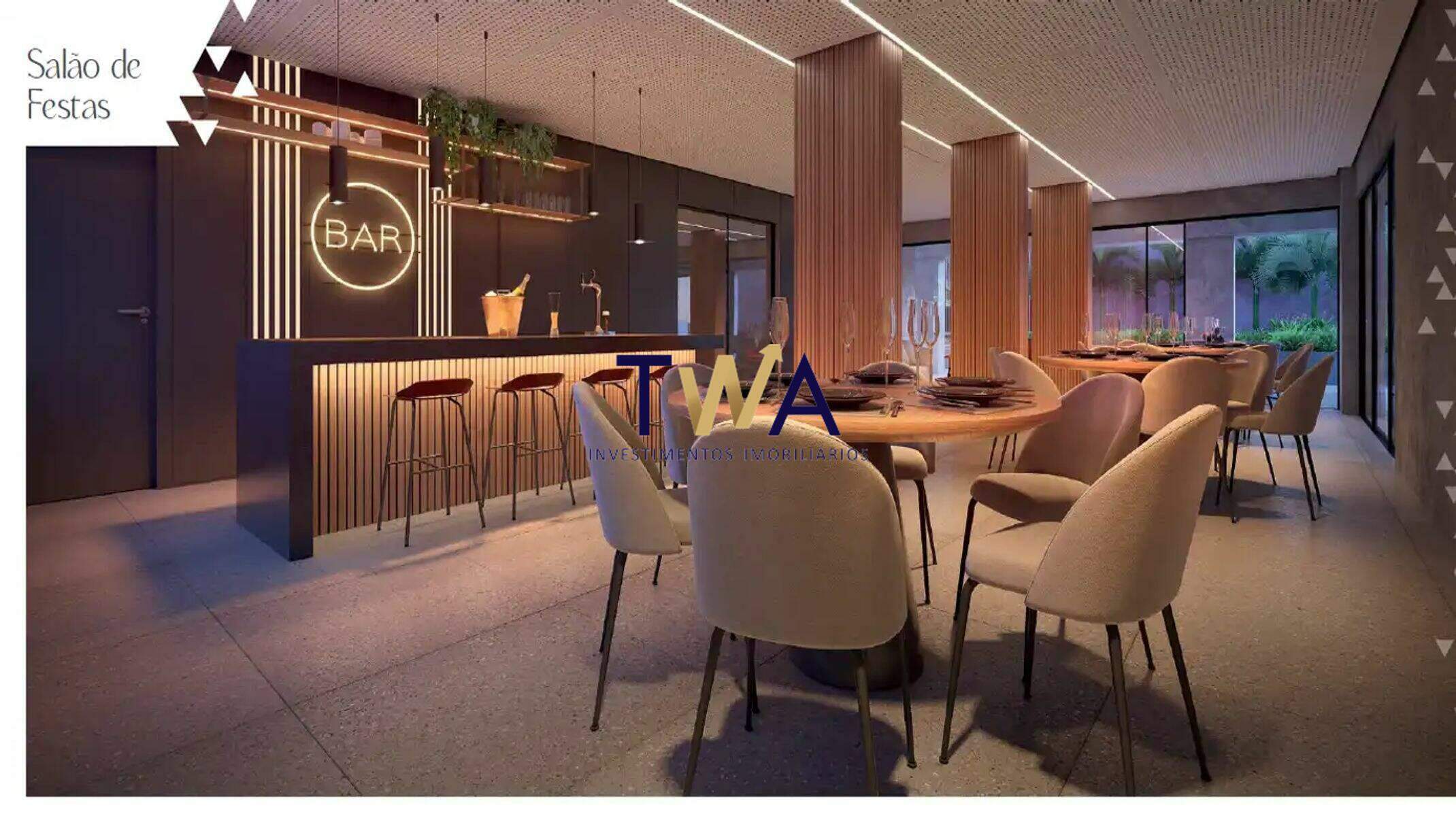 Apartamento, Aura by MIP, Santo Agostinho, à venda, TWA Investimentos. : Wine bar