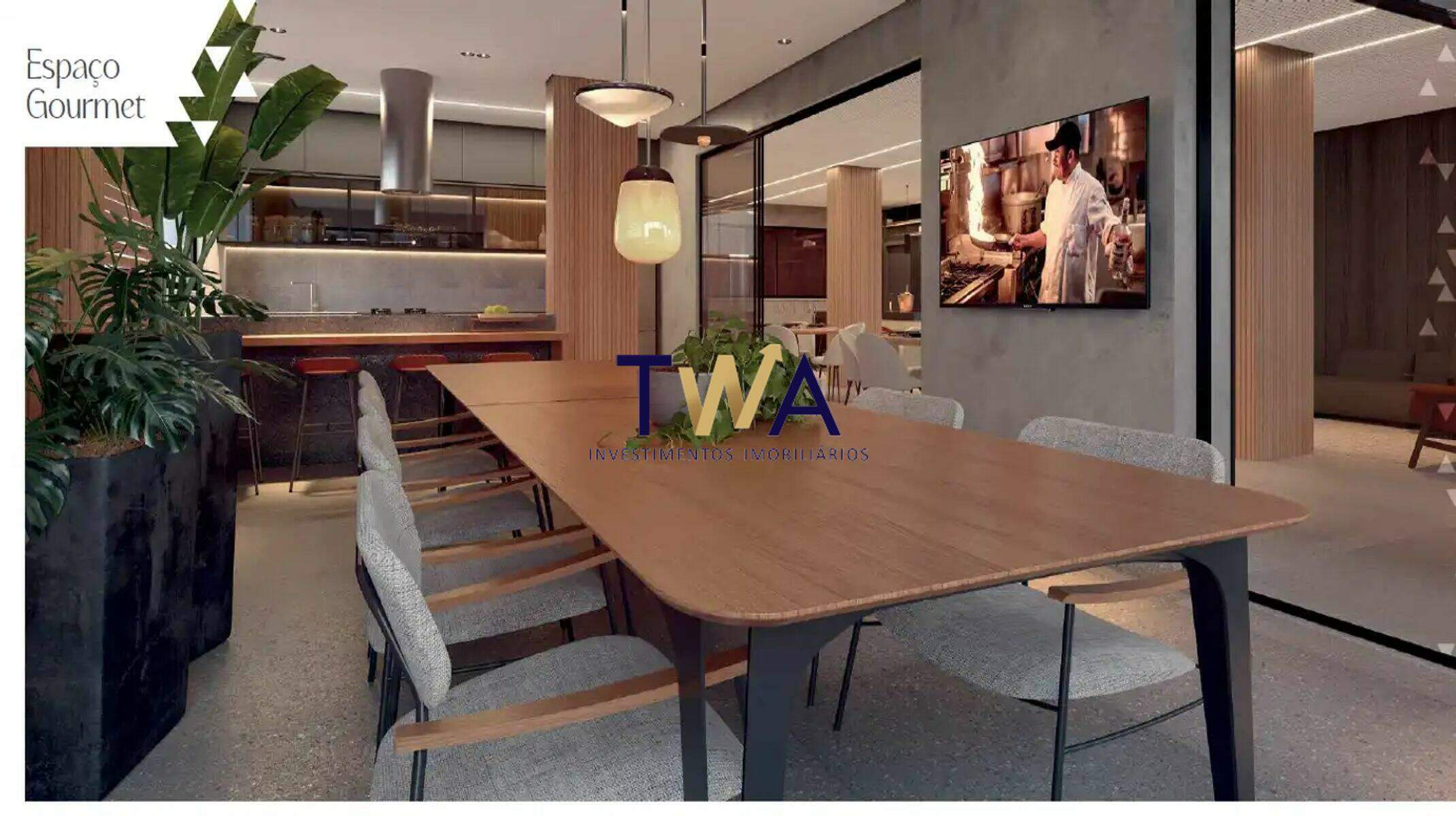 Apartamento, Aura by MIP, Santo Agostinho, à venda, TWA Investimentos. : Espaço gourmet