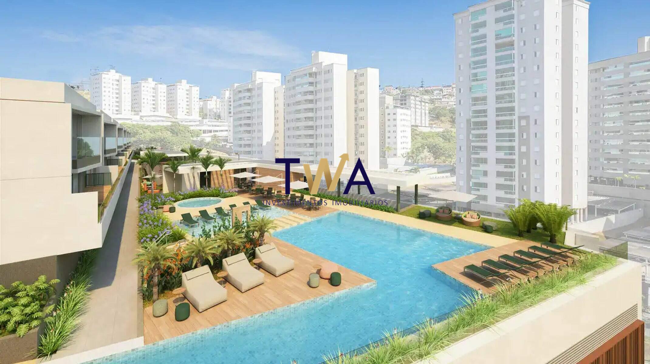 Apartamento, Jardins 156, Buritis, à venda, TWA Investimentos. : Piscina com deck molhado