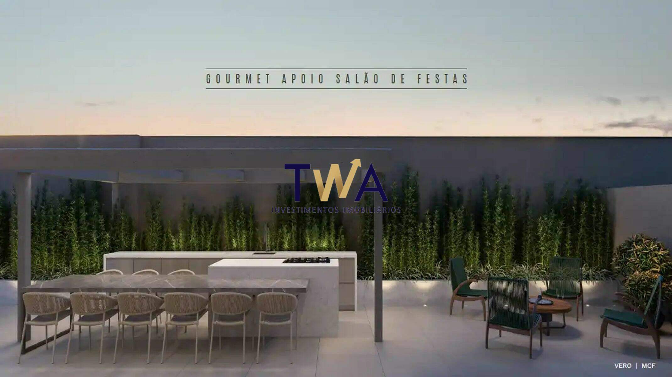 Apartamento, Vero, Santo Antônio, à venda, TWA Investimentos. : Espaço gourmet no salão de festas