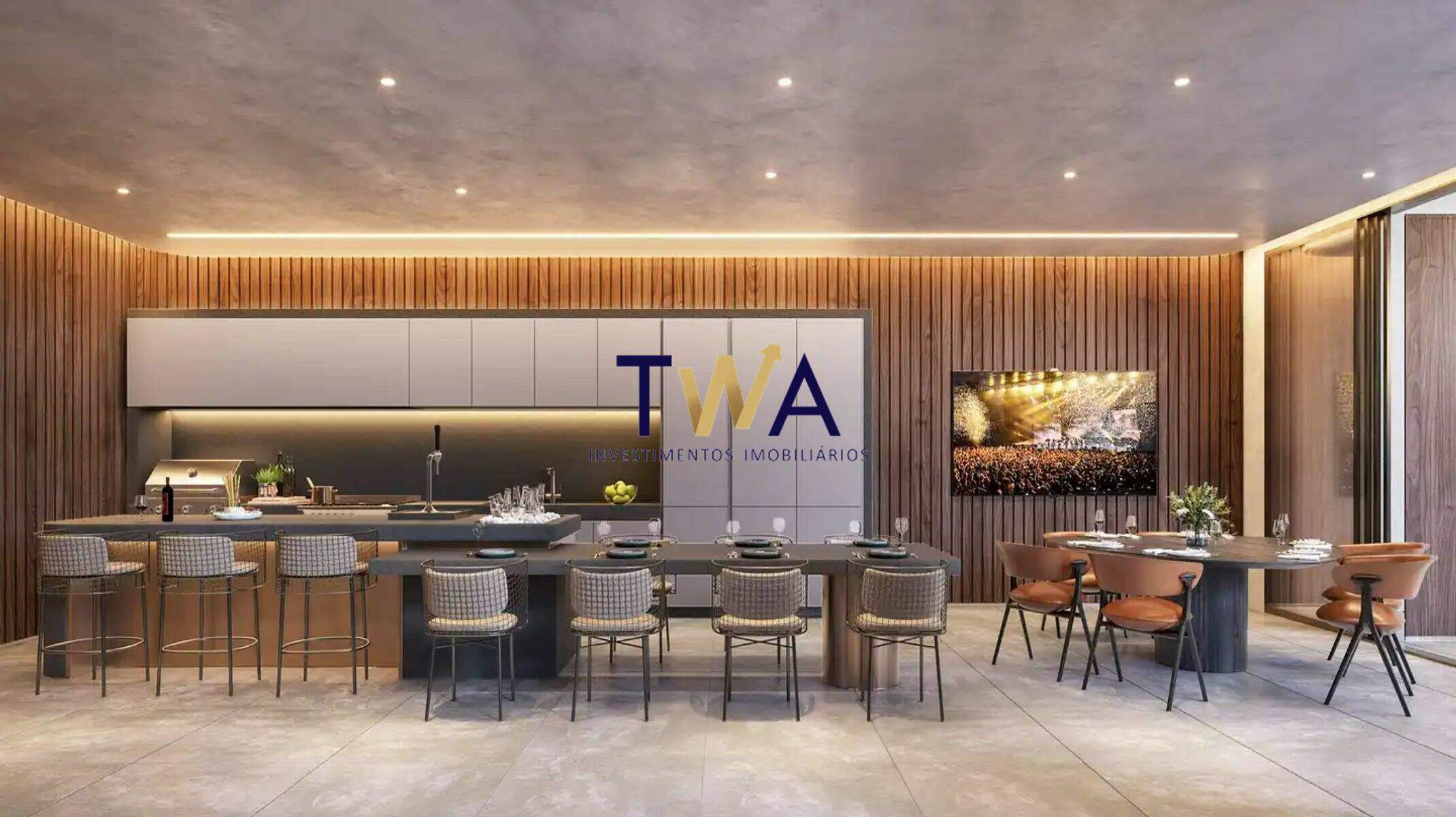 Apartamento, Millennial, Cruzeiro, à venda, TWA Investimentos. : Espaço gourmet