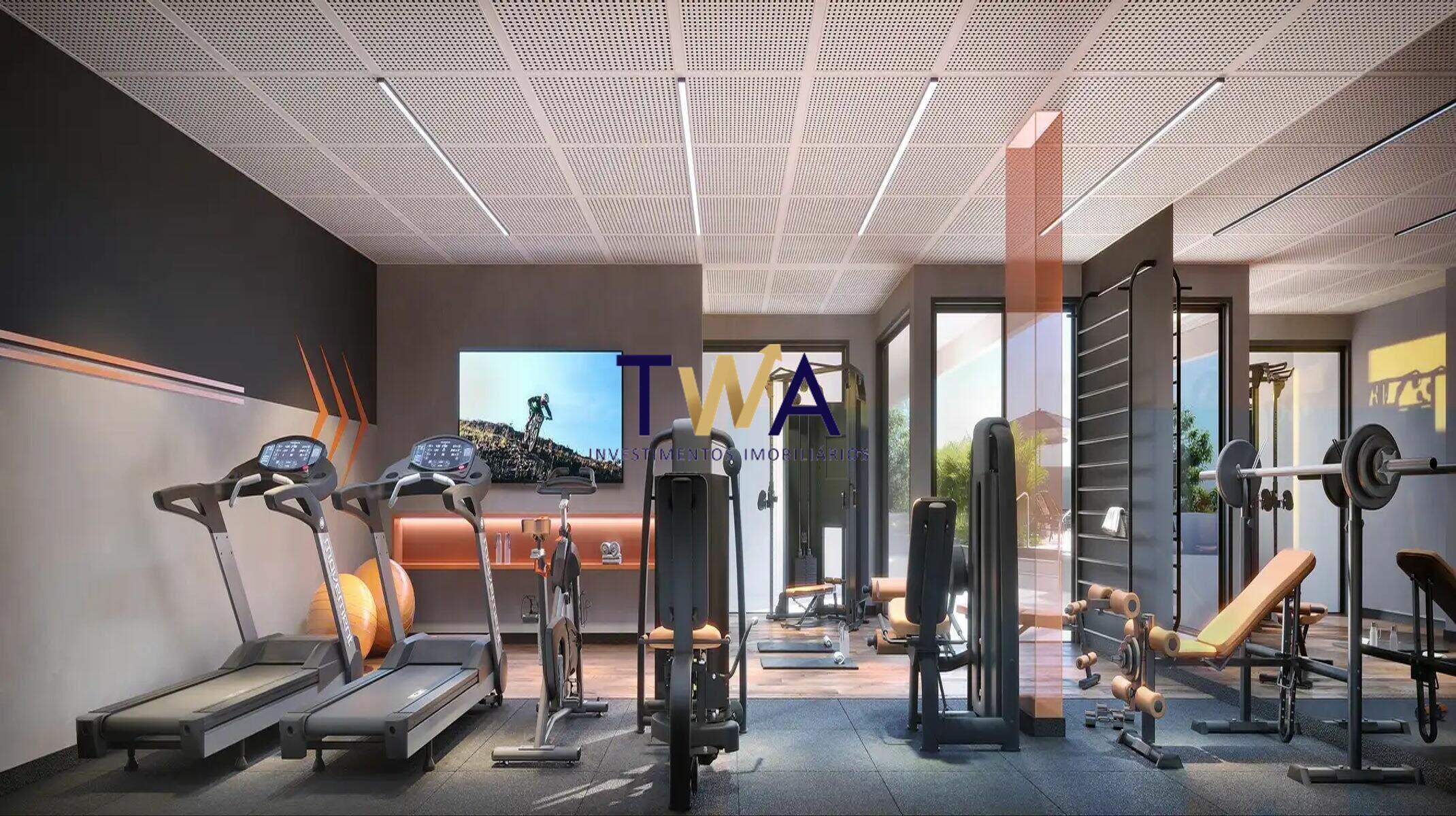 Apartamento, Cadaqués, São Pedro, à venda, TWA Investimentos. : Academia