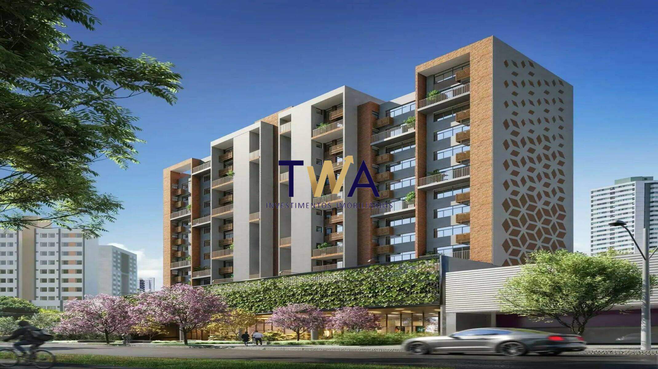 Apartamento, Aldea Bias Fortes, Lourdes, à venda, TWA Investimentos. : Perspectiva da fachada