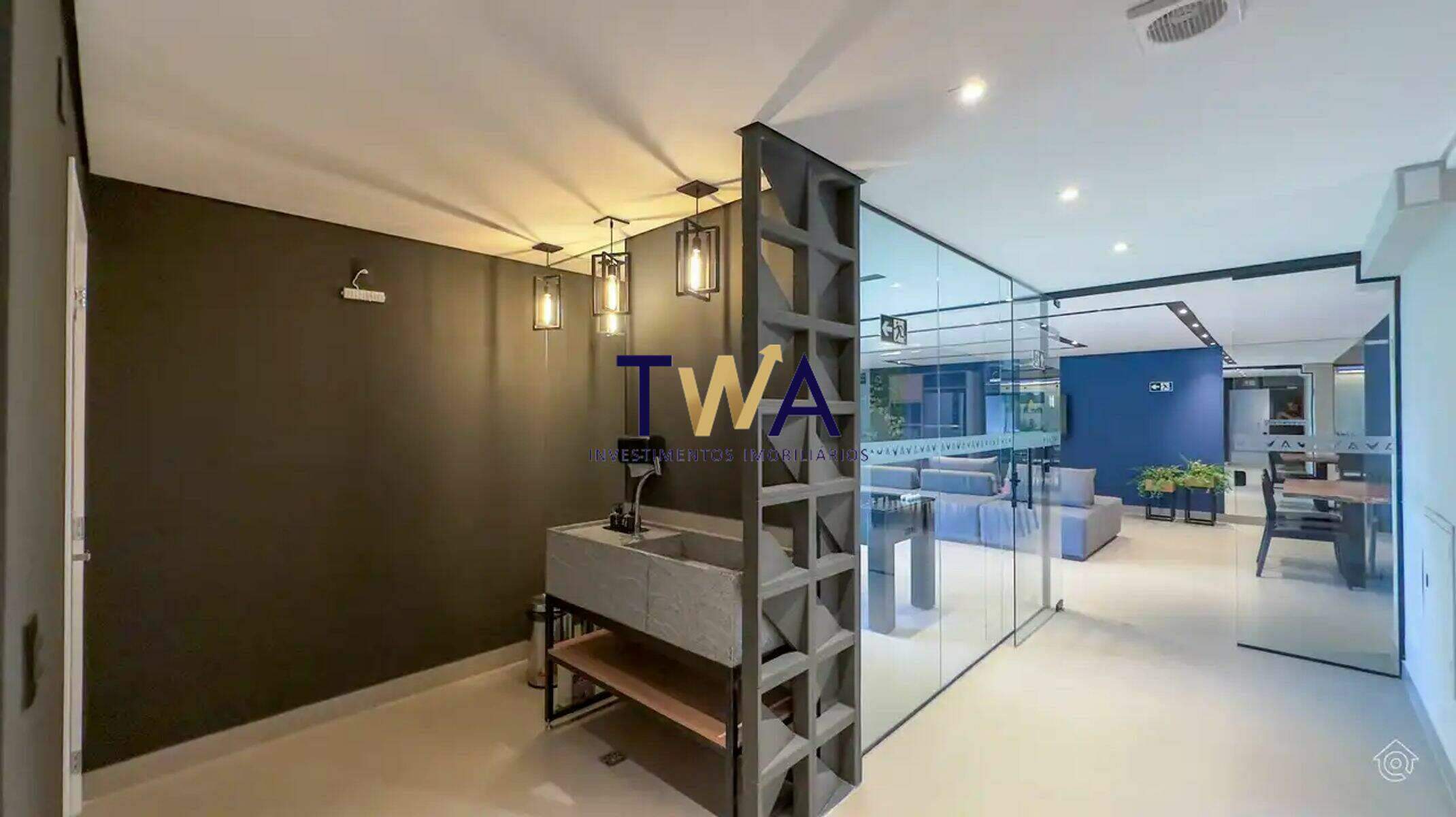 Apartamento, Vero, Grajaú, à venda, TWA Investimentos. : Banheiro Pilotis