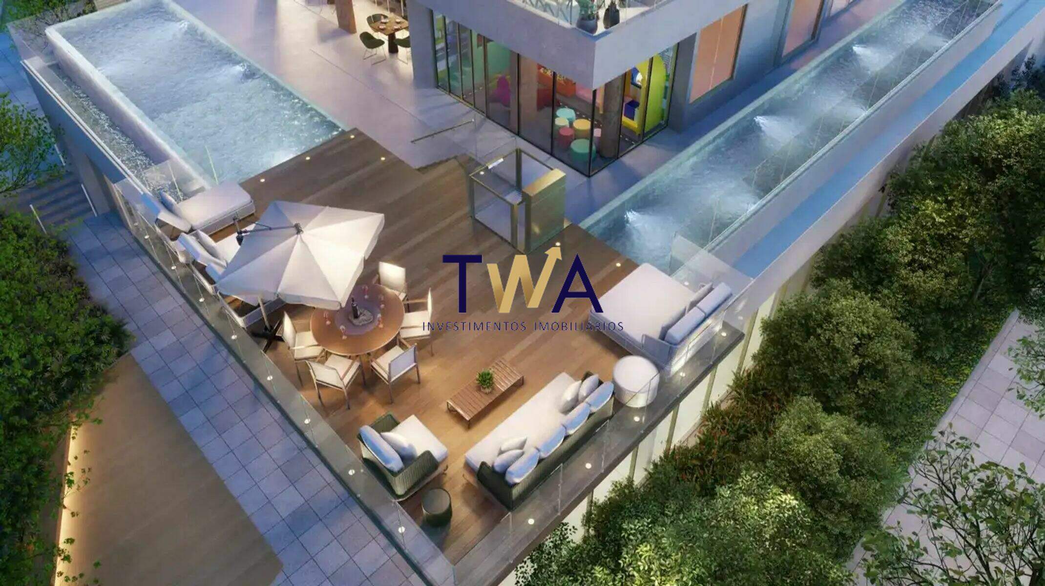 Apartamento, Sollum, Carmo, à venda, TWA Investimentos. : Piscina com raia, adulto, infantil e deck