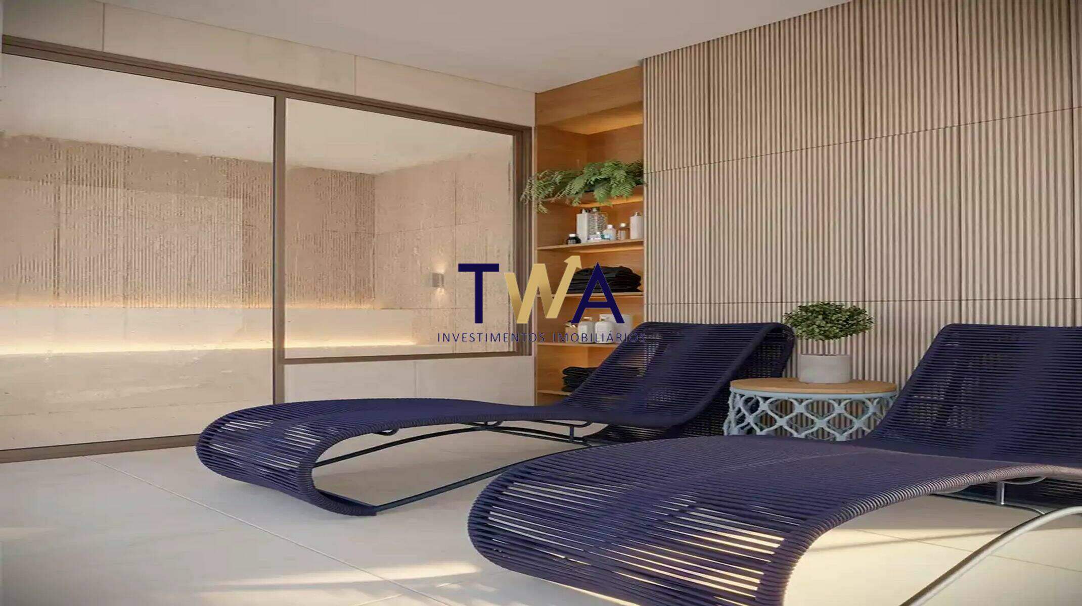 Apartamento, Up Contorno, Serra, à venda, TWA Investimentos. : Sauna com descanso