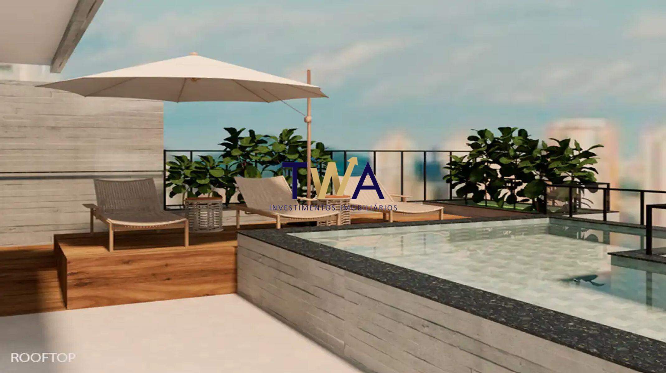 Apartamento, Eleva Residence, Buritis, à venda, TWA Investimentos. : Piscina do rooftop