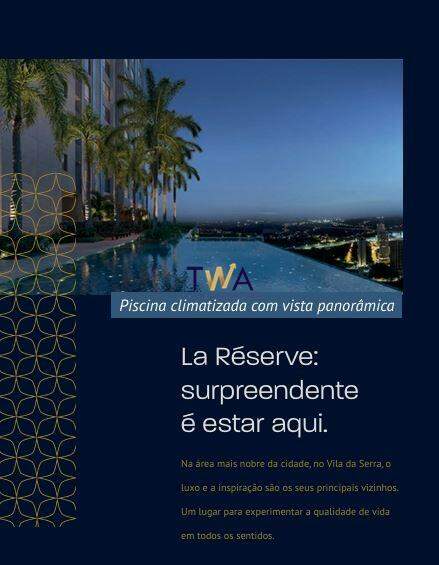 Apartamento, Étoile, Vila da Serra, à venda, TWA Investimentos. : 