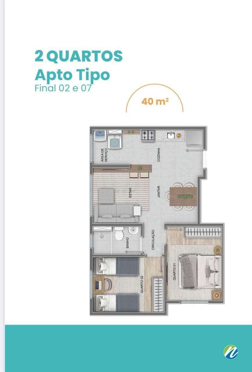 Apartamento à venda com 2 quartos, 43m² - Foto 26