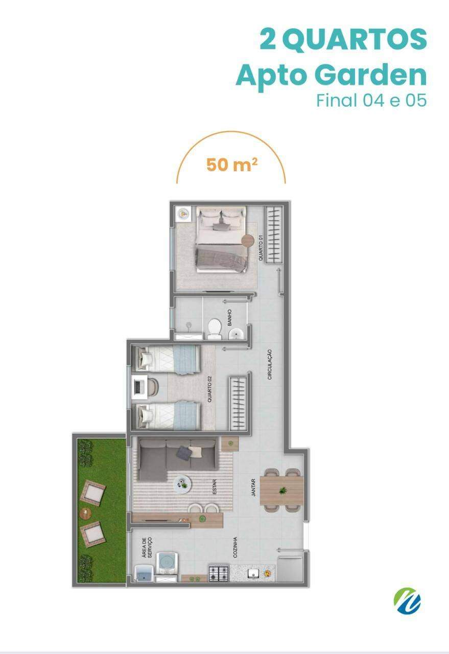 Apartamento à venda com 2 quartos, 43m² - Foto 29