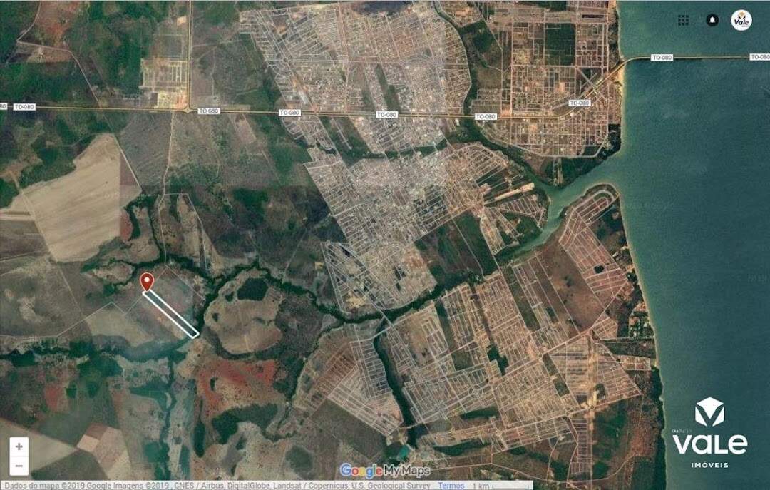 Área à venda no Luzimangues: 