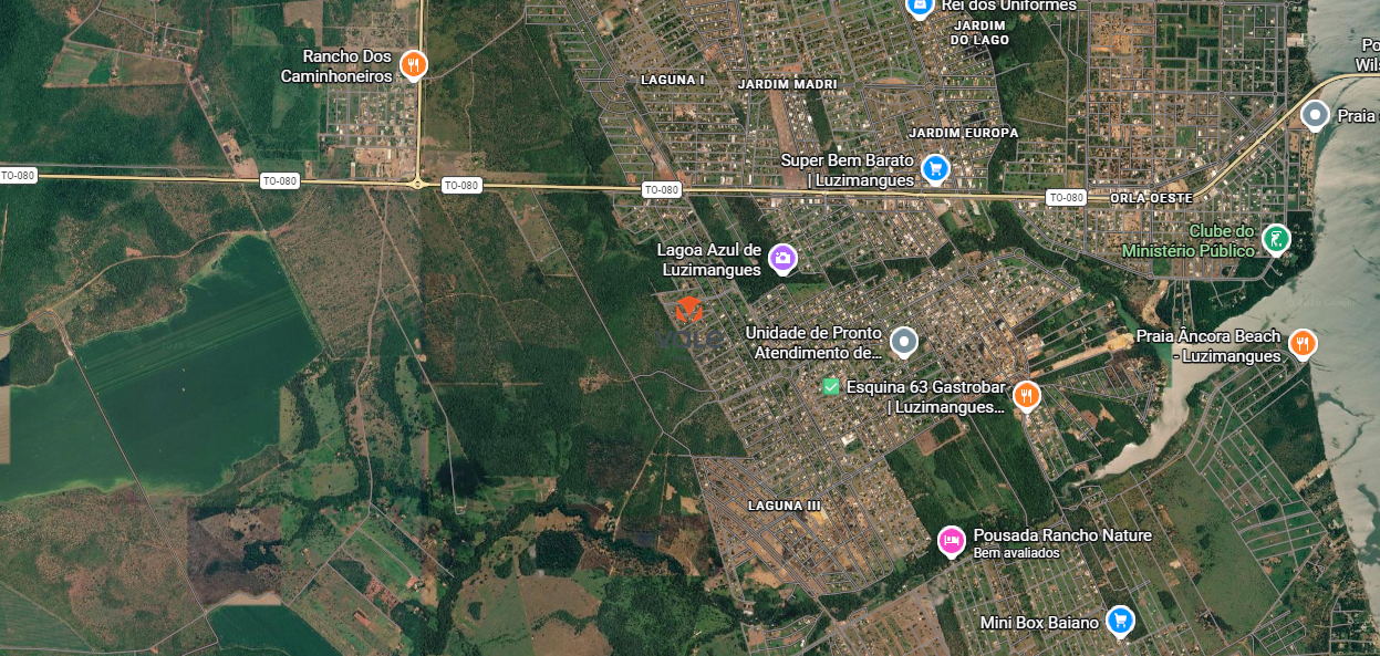 Área à venda no Luzimangues: 