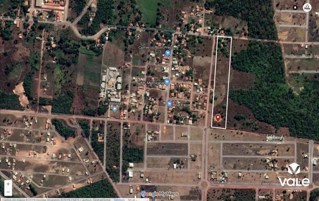 Área à venda no Luzimangues: 