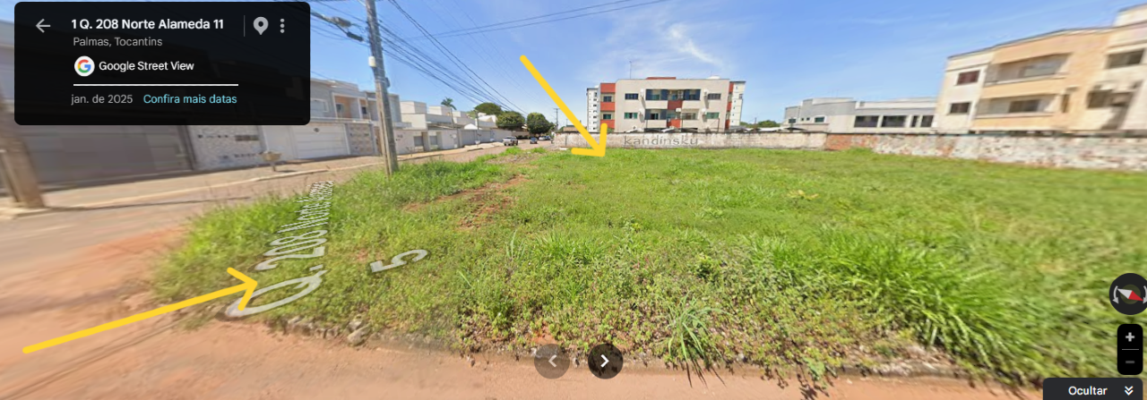 Área à venda no Plano Diretor Norte: 