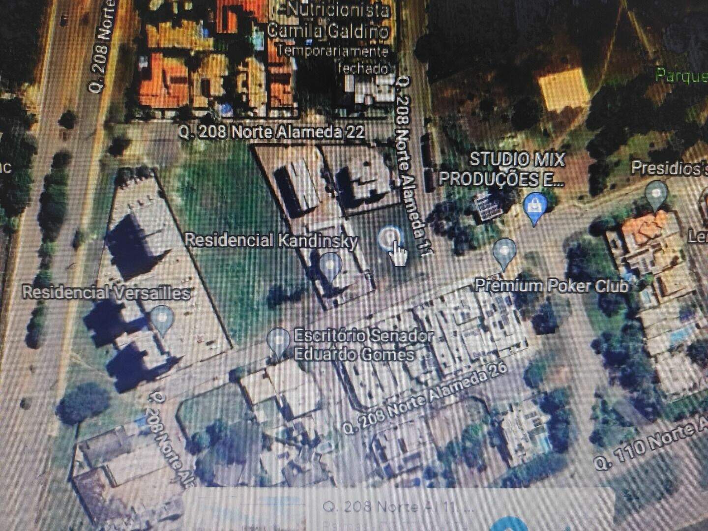 Área à venda no Plano Diretor Norte: 