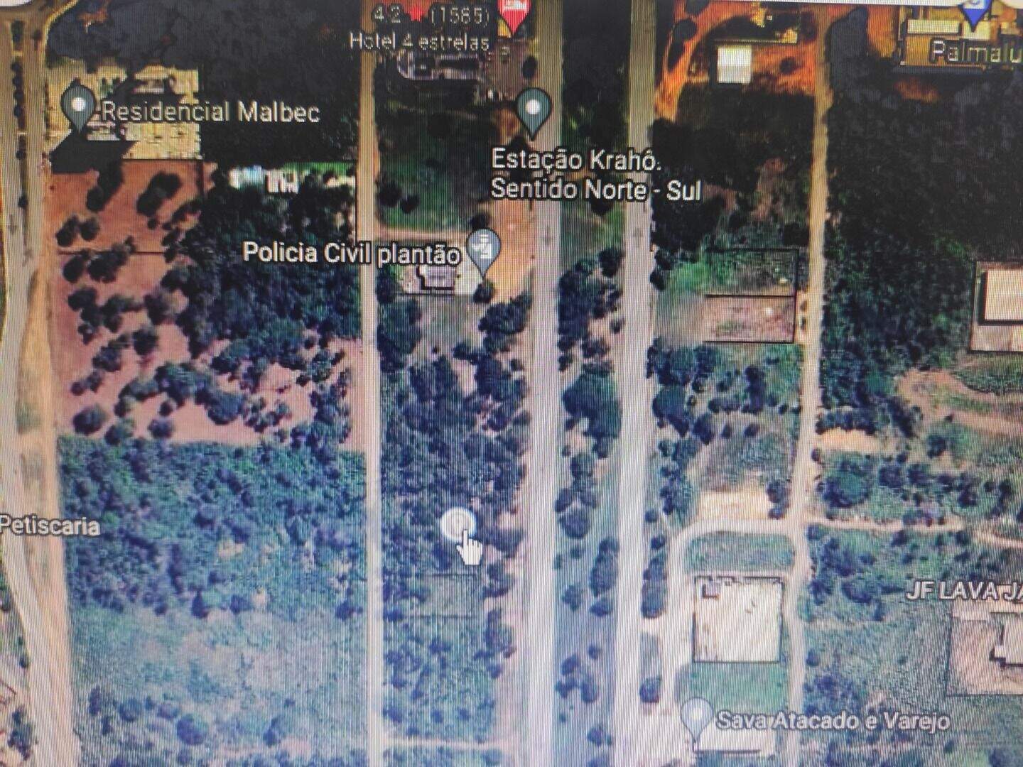 Área à venda no Plano Diretor Sul: 