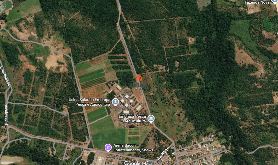 Área à venda no Plano Diretor Norte: 