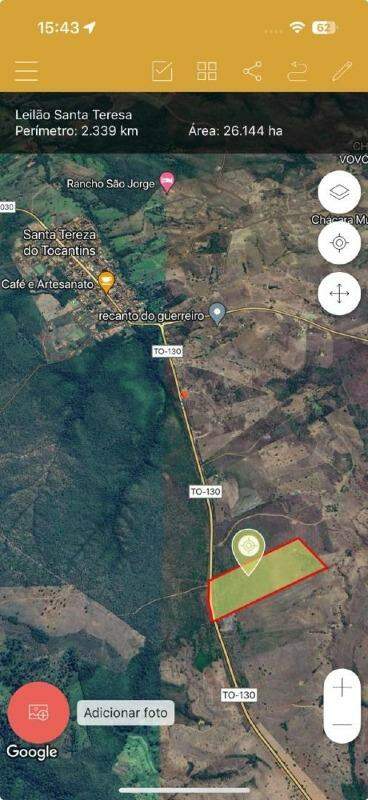 Sítio à venda no Plano Diretor Norte: 