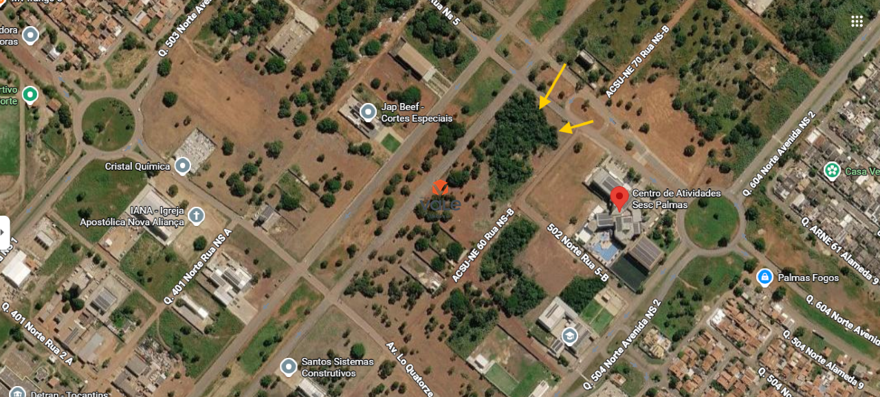 Terreno à venda no Plano Diretor Norte: 