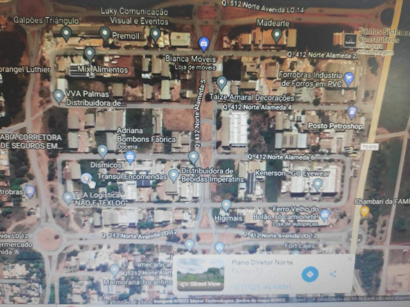 Terreno à venda no Plano Diretor Norte: 