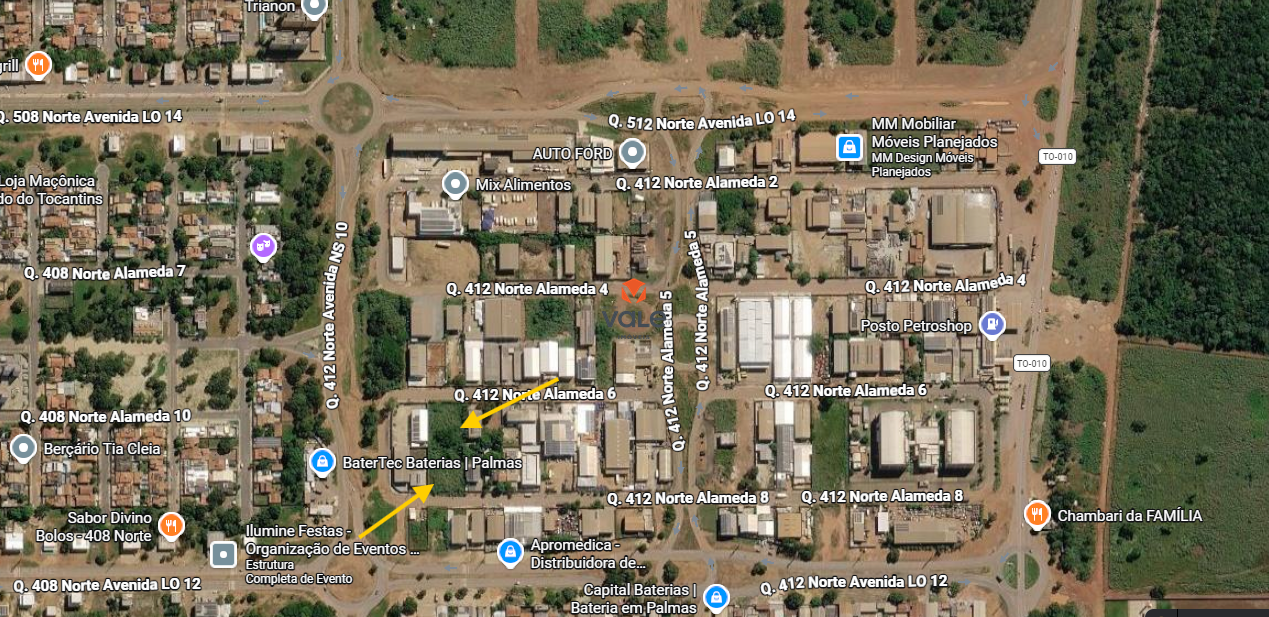 Terreno à venda no Plano Diretor Norte: 