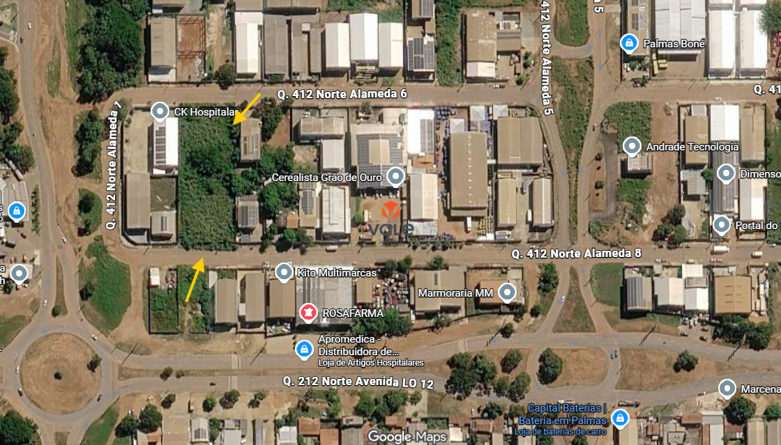 Terreno à venda no Plano Diretor Norte: 