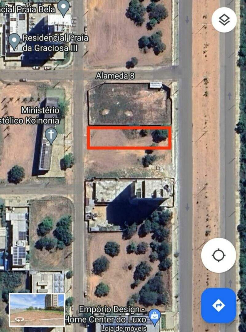 Terreno à venda no Graciosa - Orla 14: 