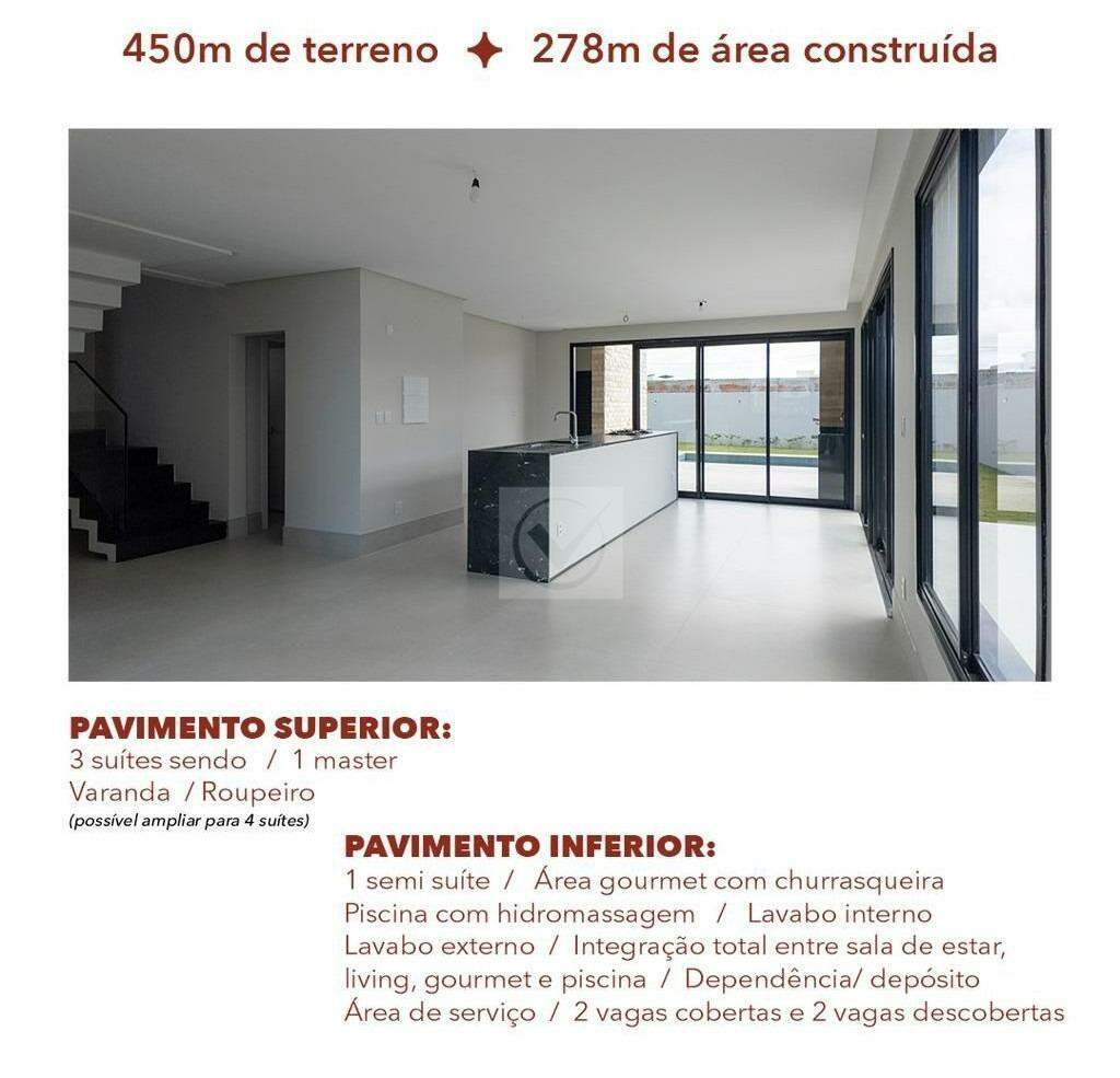 Magnífica casa à venda no Alphaville Sergipe - Foto 5