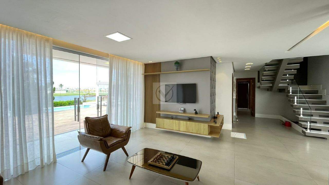 Casa Alto Padrão no Damha Residence – 5/4, Piscina com Vista para o Lago, Porteira Fechada! - Foto 7