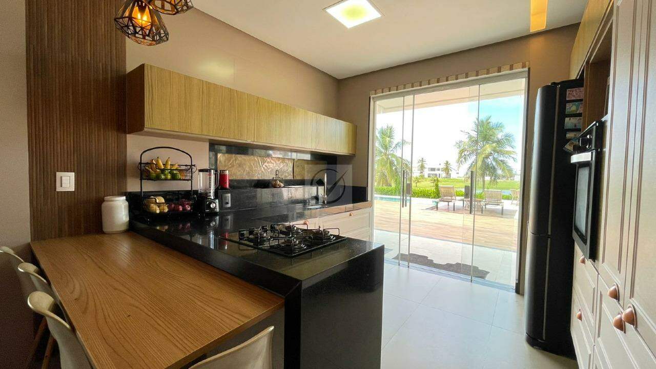 Casa Alto Padrão no Damha Residence – 5/4, Piscina com Vista para o Lago, Porteira Fechada! - Foto 13