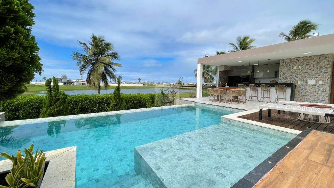 Casa Alto Padrão no Damha Residence – 5/4, Piscina com Vista para o Lago, Porteira Fechada! - Foto 8