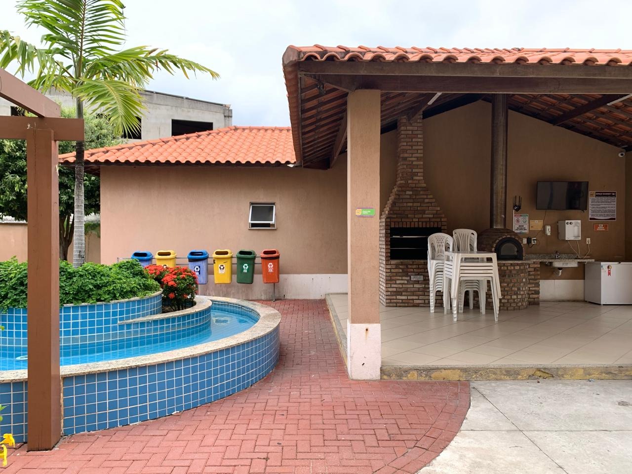 Apartamento para aluguel no Brisa Vida Bela, 3 quartos, 1 suíte, 1 vaga, Espaço Tropical - Barra dos Coqueiros/SE - Foto 11