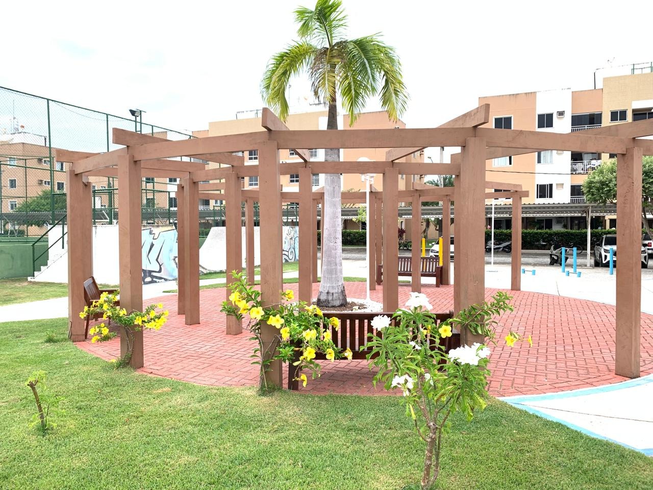 Apartamento para aluguel no Brisa Vida Bela, 3 quartos, 1 suíte, 1 vaga, Espaço Tropical - Barra dos Coqueiros/SE - Foto 12