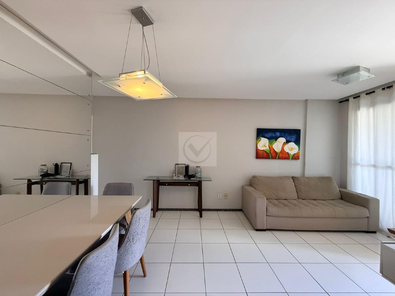 Aluguel | Apartamento Mobiliado, Luzia, 3/4, 1wc, 2 Vagas - Aracaju-SE - Foto 4
