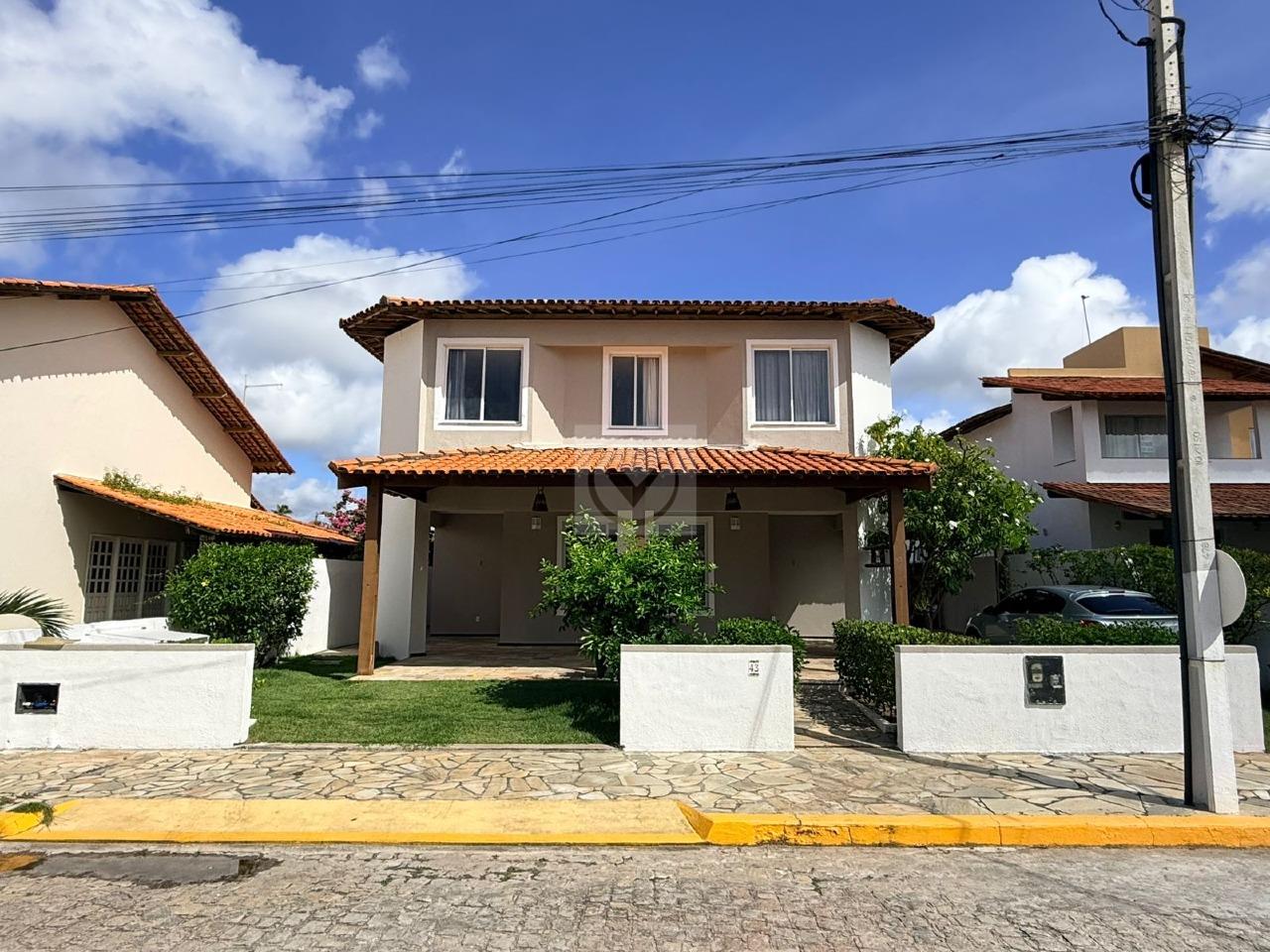 Aluguel | Casa em Condominio, 4/4, 1 Wc, 3 vagas, Mosqueiro Aracaju-SE
