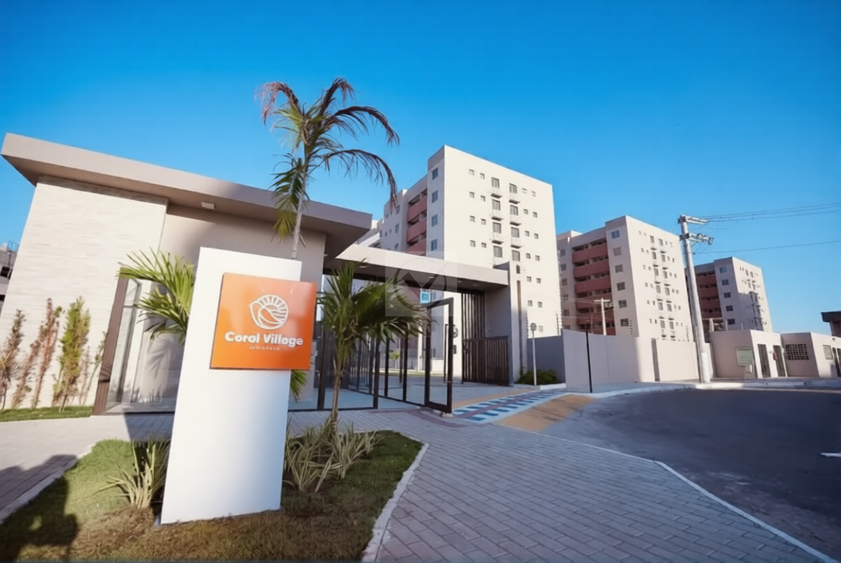 Apartamento para aluguel, 2 quartos, 1 vaga, Costa Paradiso - Barra dos Coqueiros/SE