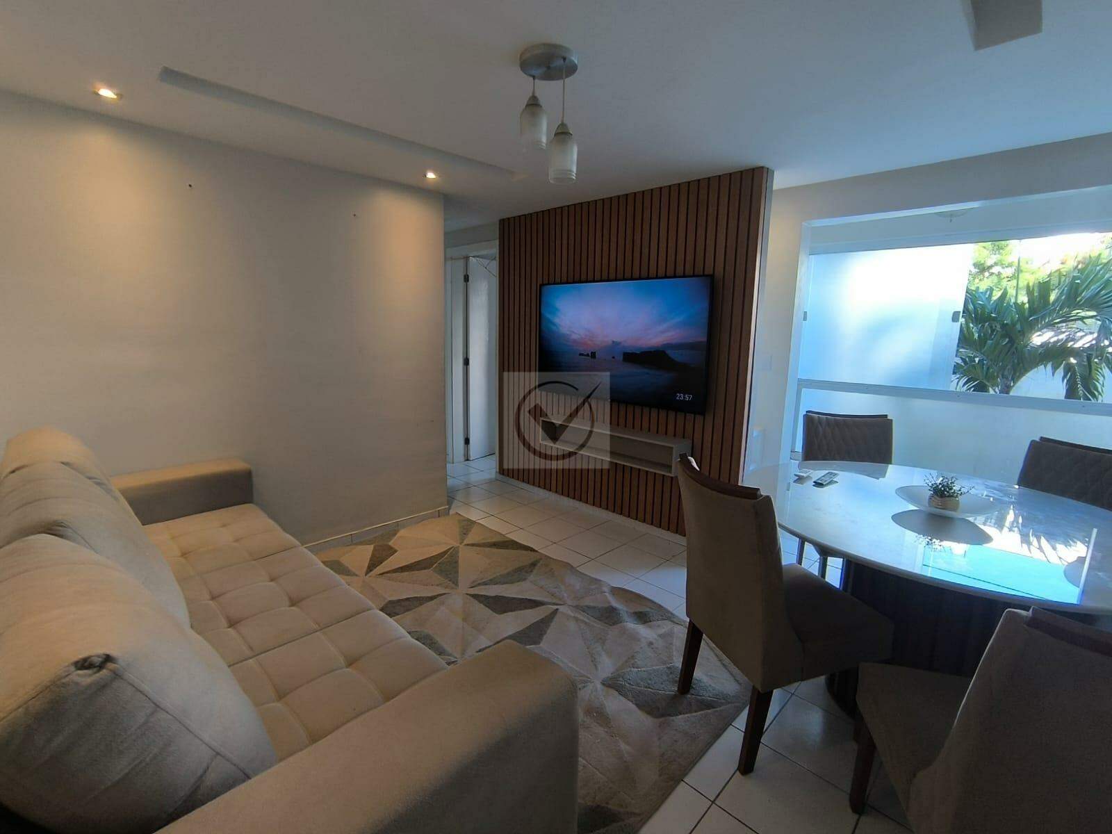 Apartamento mobilido para aluguel, 3 quartos, 1 suíte, 1 vaga, Aruana - Aracaju/SE - Foto 3