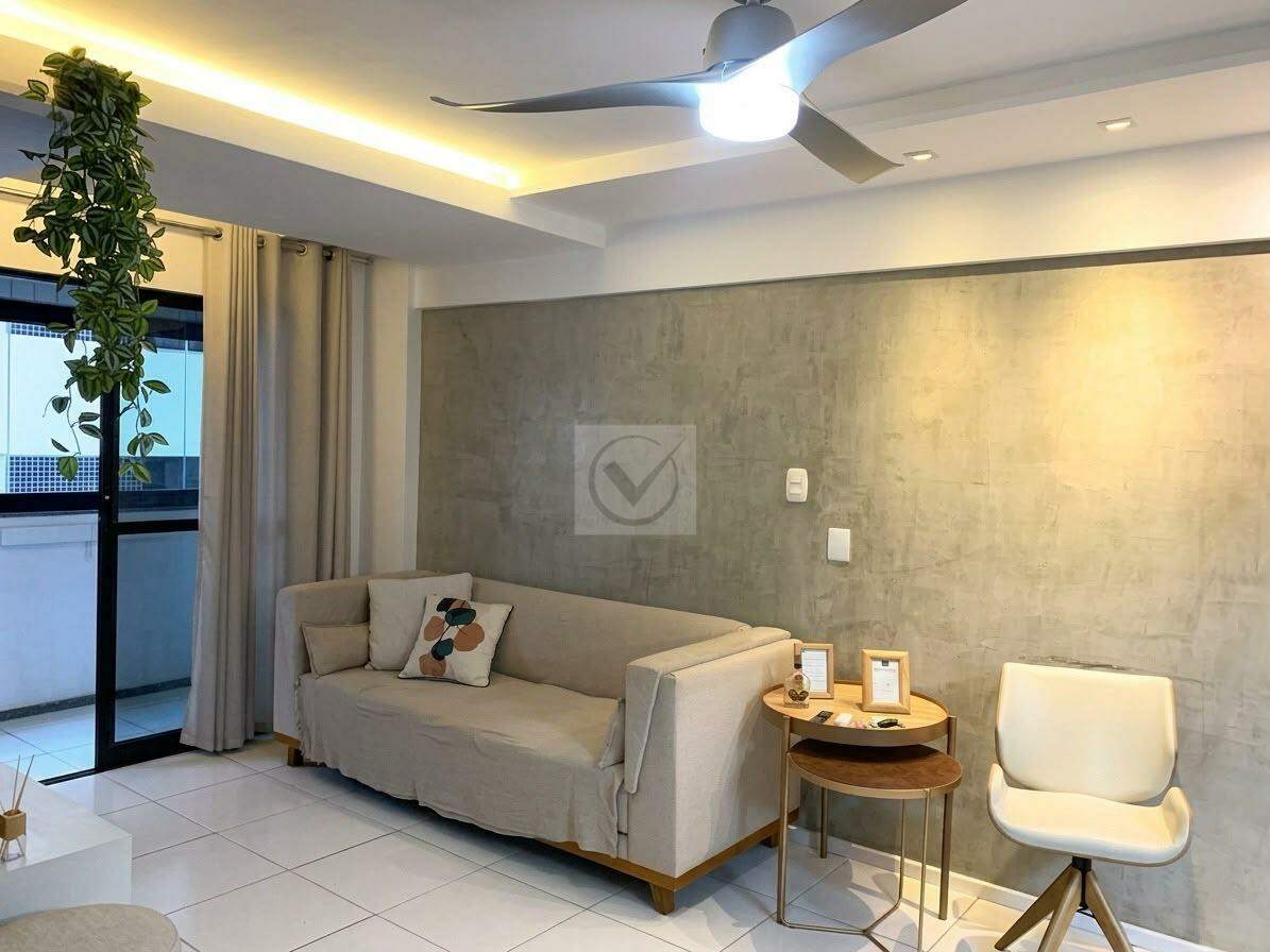 Apartamento mobiliado para aluguel, 3 quartos, 2 suítes, 1 vaga, Coroa do Meio - Aracaju/SE - Foto 3