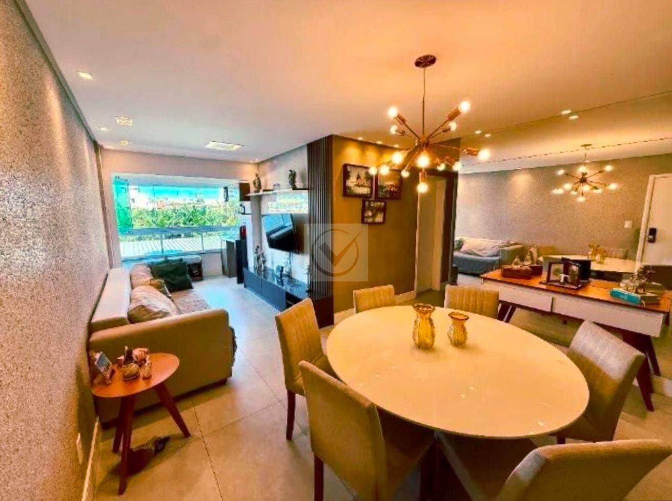 Apartamento 3/4 (1 suíte) na Coroa do Meio | 79m² | 2 vagas | Reformado | Portaria 24h