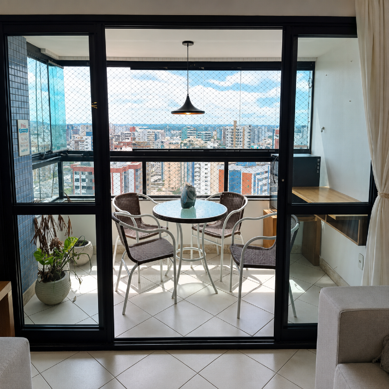 Apartamento em cobertura para aluguel mobiliado, 2 quartos, 1 suíte, 2 salas amplas, 1 wc, DCE, 2 vagas, 13 de Julho - Aracaju/SE - Foto 12