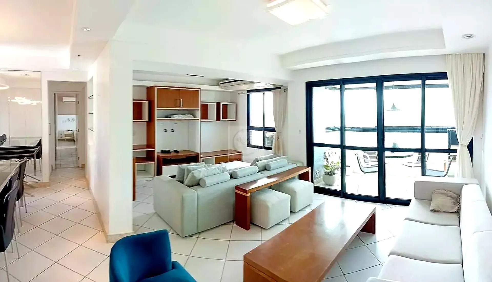 Apartamento em cobertura para aluguel mobiliado, 2 quartos, 1 suíte, 2 salas amplas, 1 wc, DCE, 2 vagas, 13 de Julho - Aracaju/SE - Foto 7
