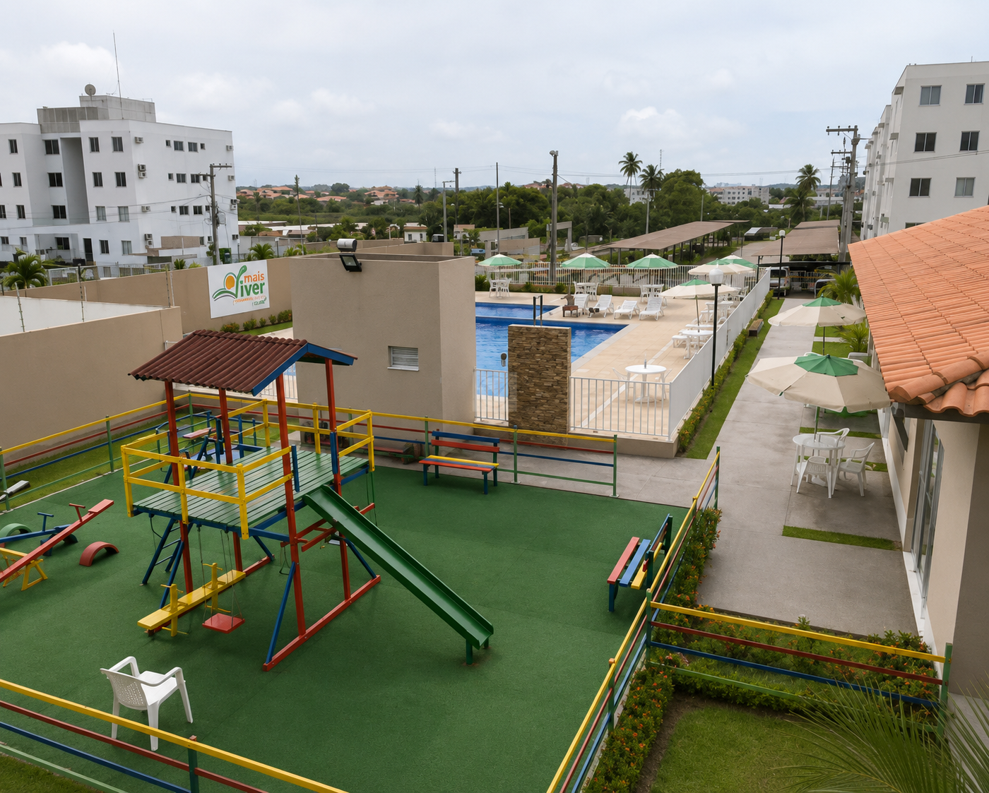 Apartamento à Venda no Bairro Rosa Elze em São Cristóvão/SE – Condomínio Mais Viver Pacífico com Lazer Completo