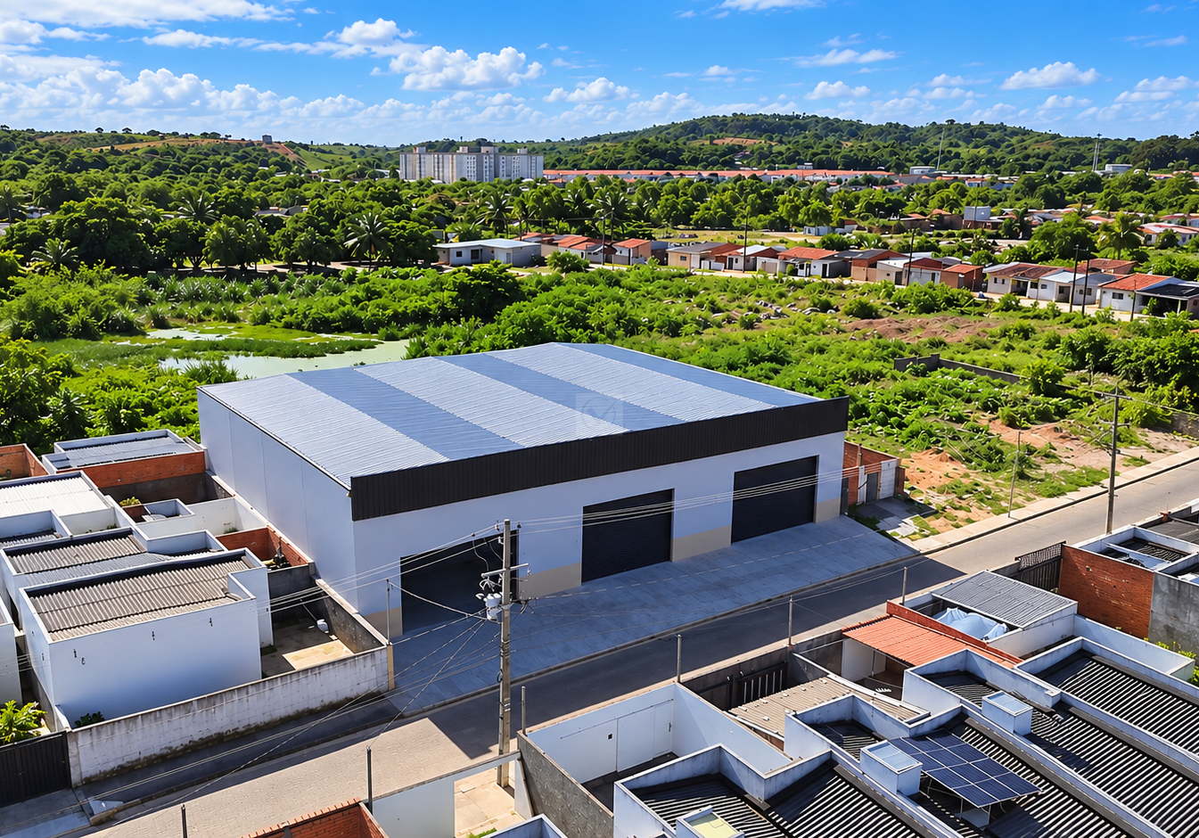 Galpão recém-construído para locação | 240 m²