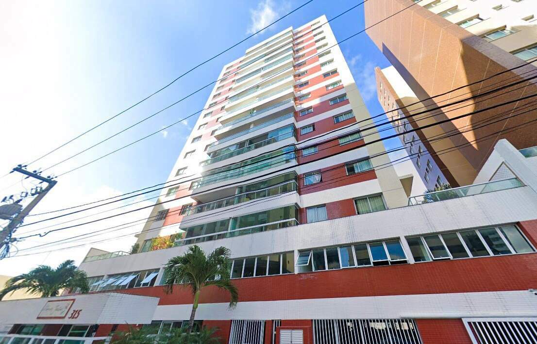 Apartamento Exclusivo de 3 Quartos (1 Suíte) Frente, Mobiliado, com 2 Vagas – Grageru, Aracaju (Aluguel)