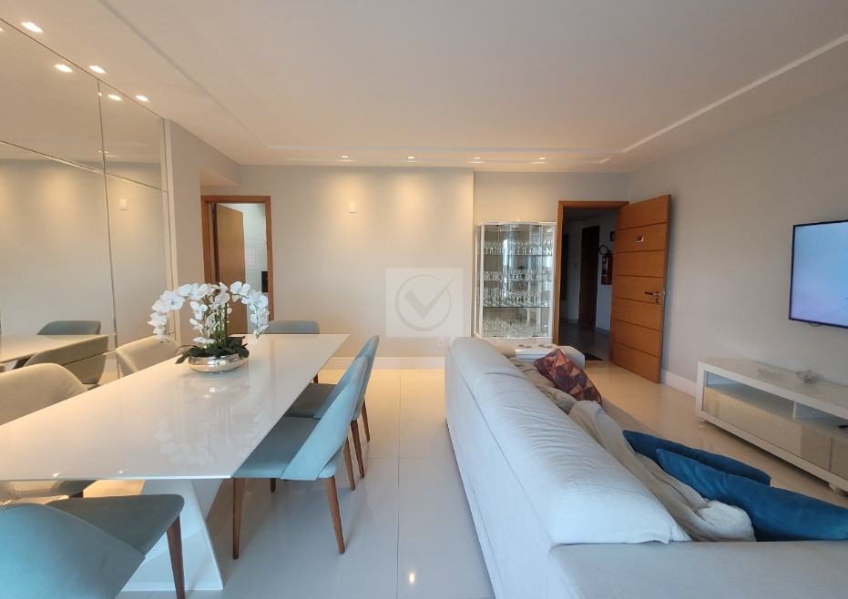 Apartamento Exclusivo de 3 Quartos (1 Suíte) Frente, Mobiliado, com 2 Vagas – Grageru, Aracaju (Aluguel) - Foto 5