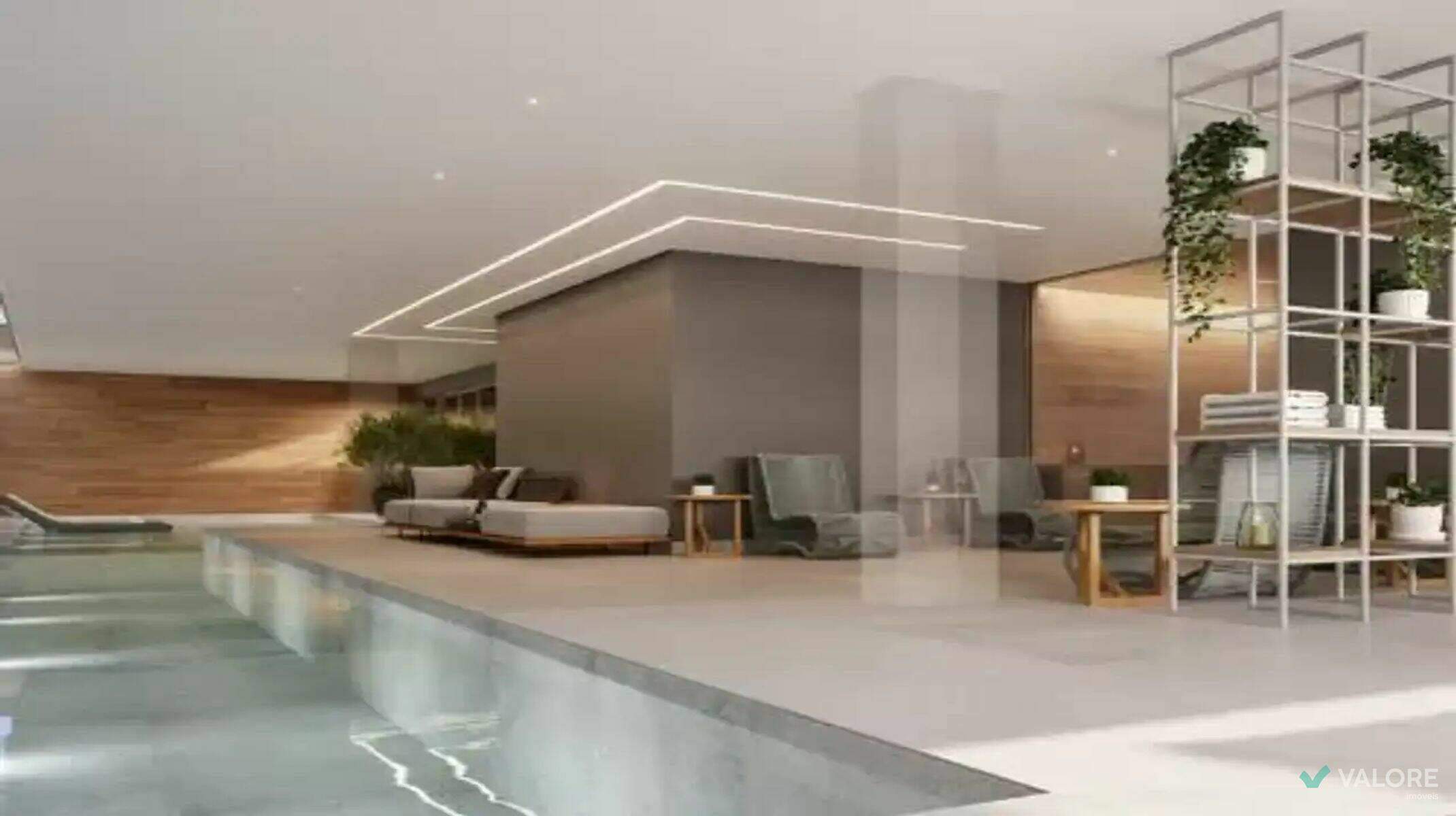 Apartamento 2 até 3 quartos à venda no Savassi: Piscina com raia