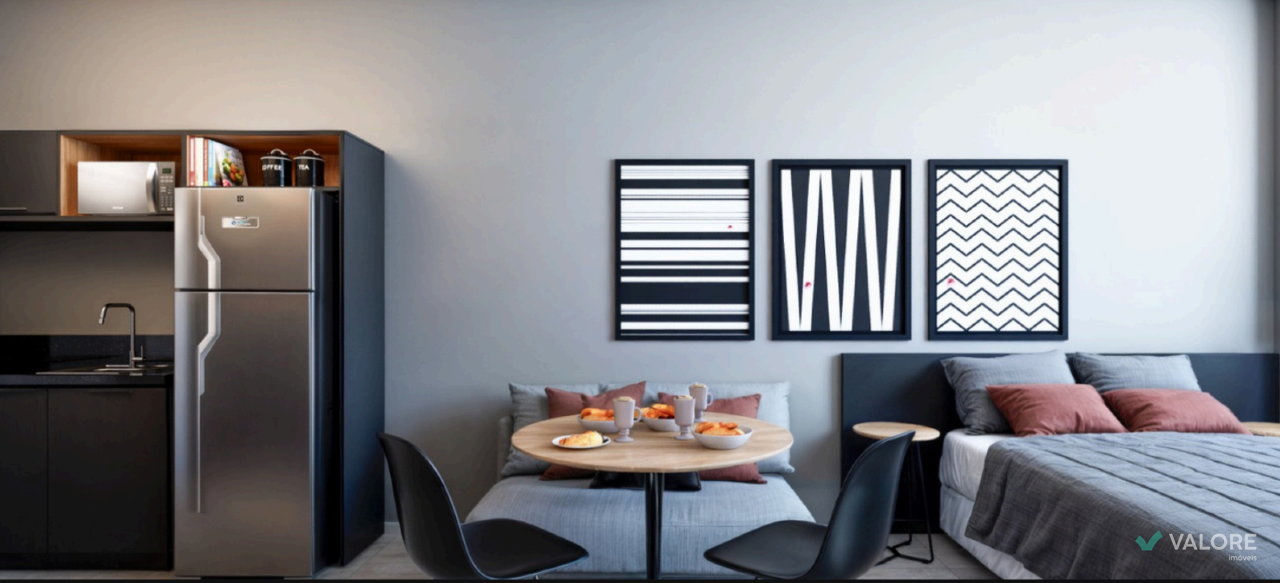 Apartamento 1 até 1 quartos à venda no Centro: 
